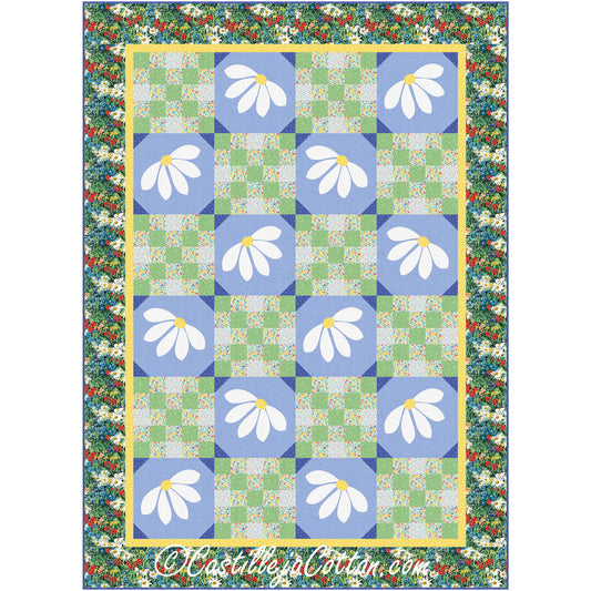 Dancing Daisies Quilt Pattern CJC-56771 - Paper Pattern