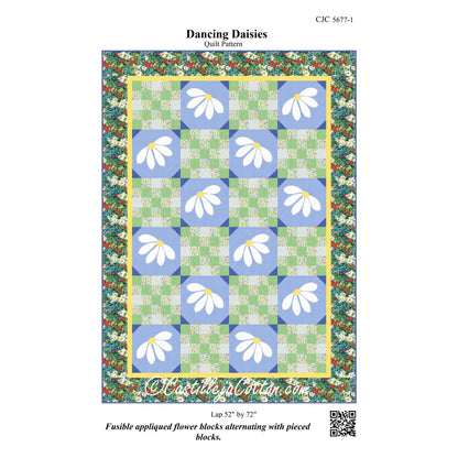 Dancing Daisies Quilt Pattern CJC-56771 - Paper Pattern