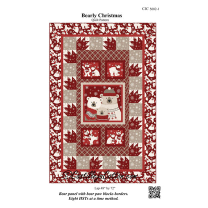 Bearly Christmas Quilt Pattern CJC-56821 - Paper Pattern
