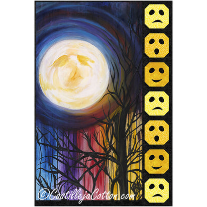 Spooky Moon Wall Hanging CJC-56961e - Downloadable Pattern