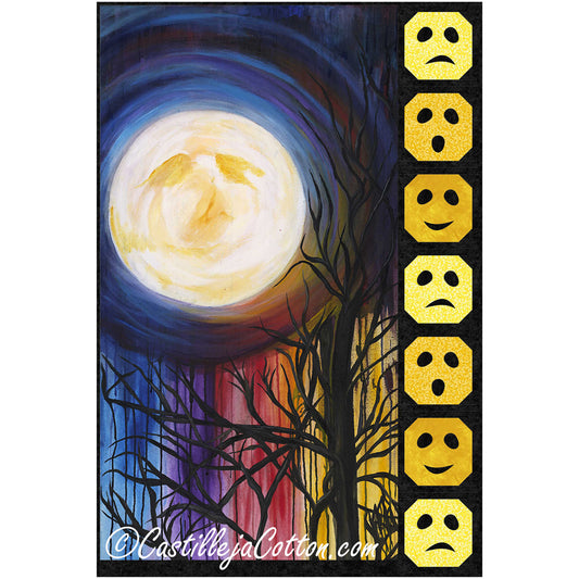 Spooky Moon Wall Hanging CJC-56961e - Downloadable Pattern