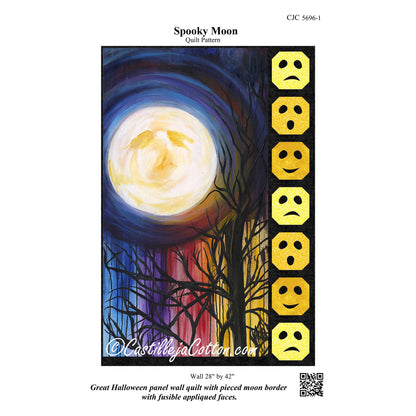 Spooky Moon Wall Hanging CJC-56961e - Downloadable Pattern