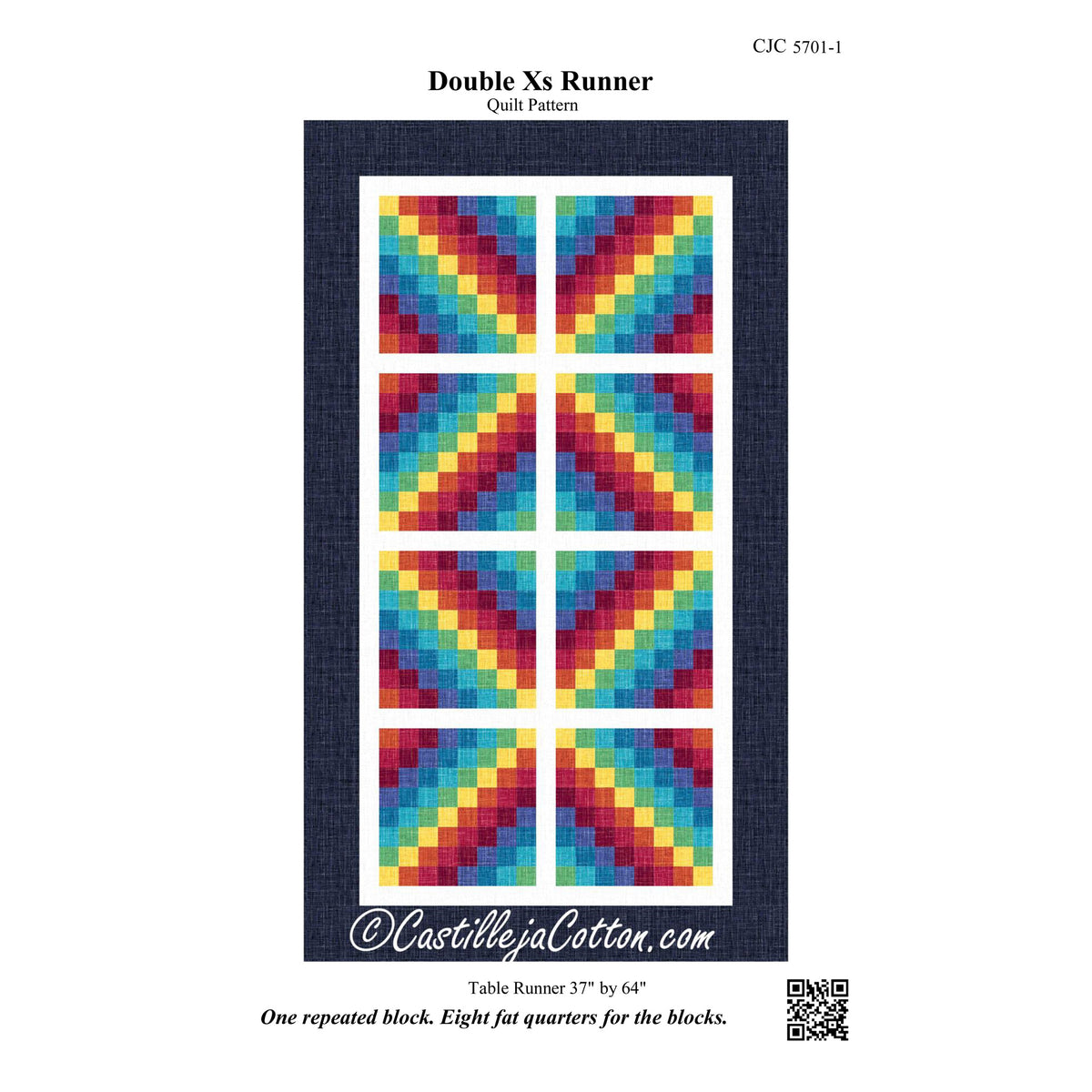 Double Xs Runner Pattern CJC-57011 - Paper Pattern
