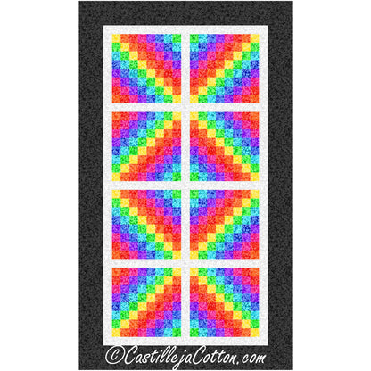 Double X Chromolune Table Runner CJC-57012e - Downloadable Pattern