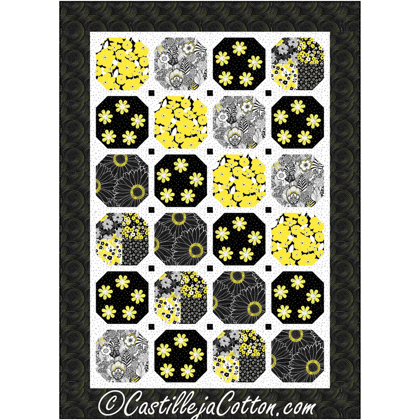 Sundance Daisies Quilt Pattern CJC-57041 - Paper Pattern