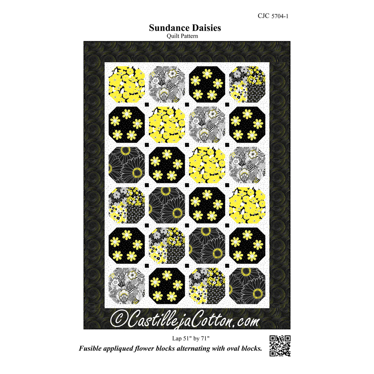 Sundance Daisies Quilt Pattern CJC-57041 - Paper Pattern