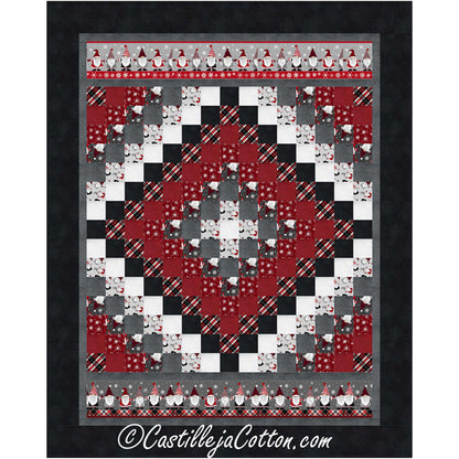 Holiday Gnomes Quilt Pattern CJC-57111 - Paper Pattern