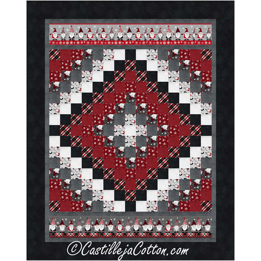Holiday Gnomes Quilt Pattern CJC-57111 - Paper Pattern