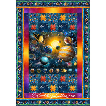 Planets in Space Quilt Pattern CJC-57231 - Paper Pattern