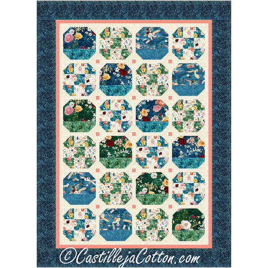 Baskets and Nines Quilt CJC-57272e - Downloadable Pattern