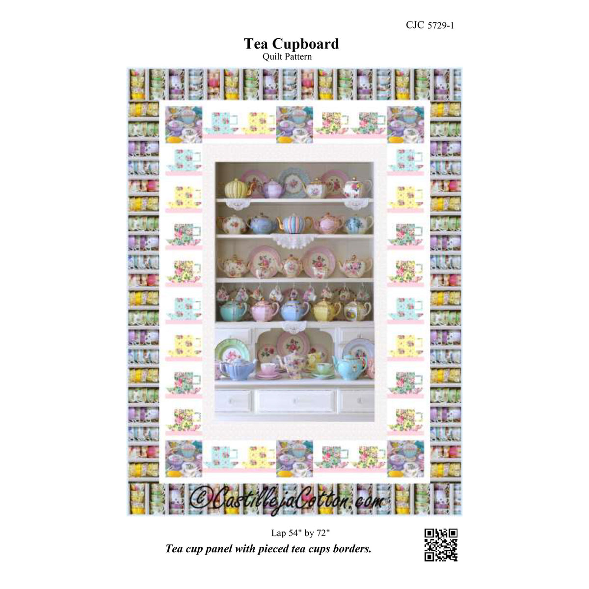 Tea Cupboard Quilt CJC-57291e - Downloadable Pattern
