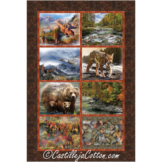 Autumn Scenes Quilt CJC-57321e - Downloadable Pattern