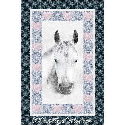 Love My Grey Horse Quilt Pattern CJC-57331 - Paper Pattern