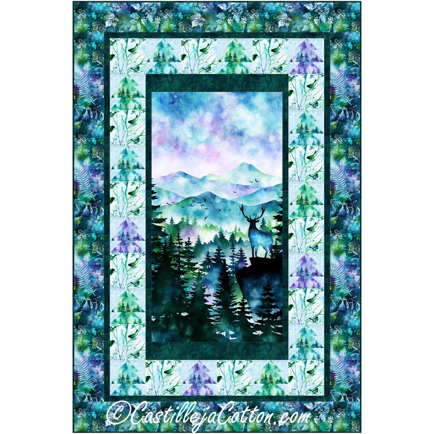 Mystic Forest Quilt Pattern CJC-57341 - Paper Pattern