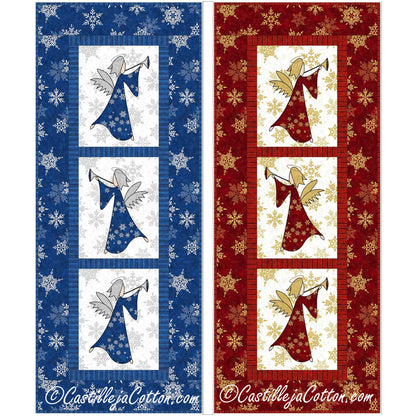 Musical Angels Wall Hanging/Table Runner CJC-57390e - Downloadable Pattern
