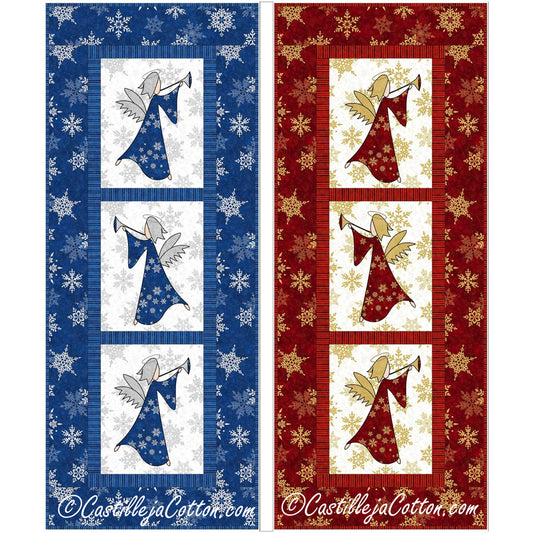 Musical Angels Wall Hanging/Table Runner Pattern CJC-57390 - Paper Pattern