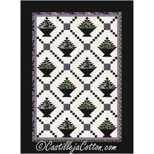 Chained Baskets Quilt CJC-57451e - Downloadable Pattern