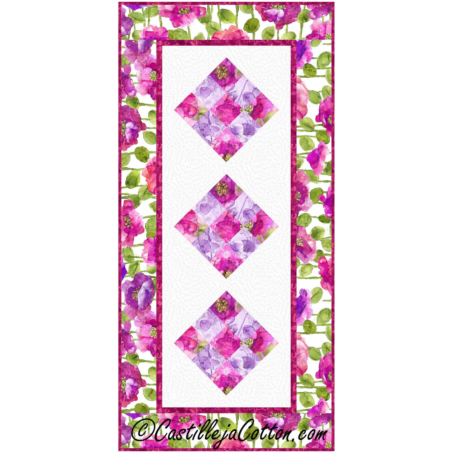 Floating Nine Patch Runner CJC-57631e - Downloadable Pattern