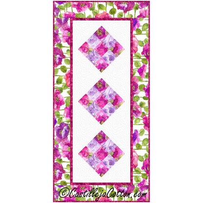 Floating Nine Patch Runner CJC-57631e - Downloadable Pattern