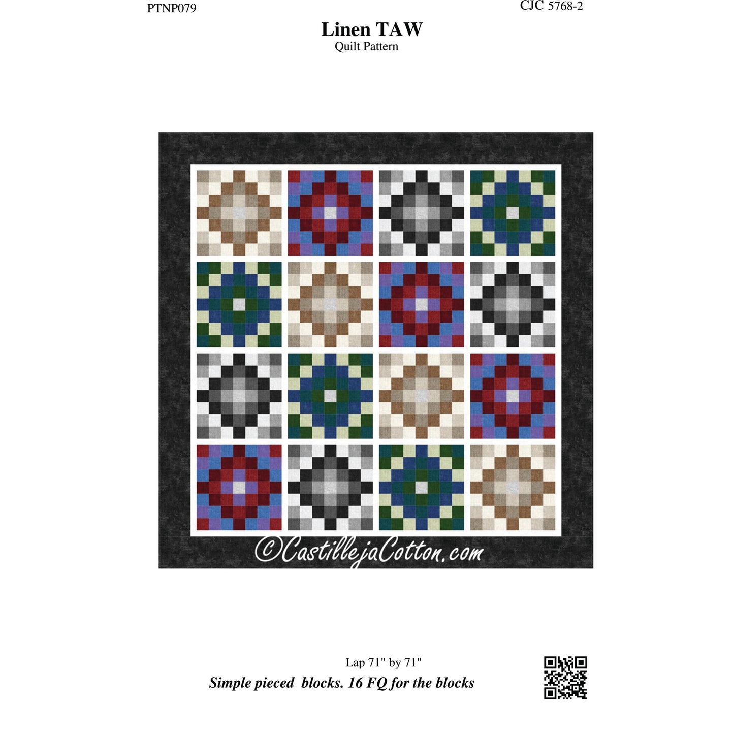 Linen TAW Quilt CJC-57682e - Downloadable Pattern