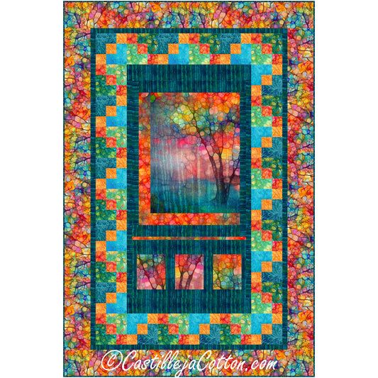Surreal Trees Quilt Pattern CJC-57721 - Paper Pattern