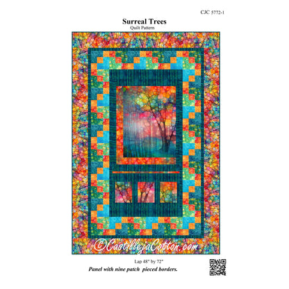Surreal Trees Quilt Pattern CJC-57721 - Paper Pattern
