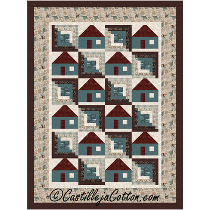Outdoors and Cabins Quilt Pattern CJC-57781 - Paper Pattern
