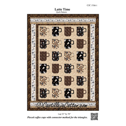 Latte Time Quilt Pattern CJC-57801 - Paper Pattern