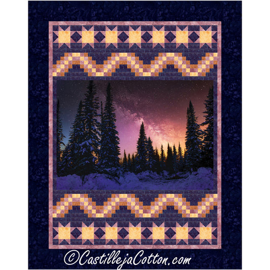 Twilight Stars Quilt CJC-57862e - Downloadable Pattern