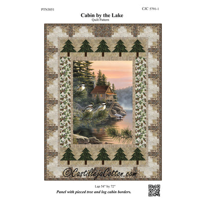 Cabin by the Lake Quilt Pattern CJC-57911 - Paper Pattern