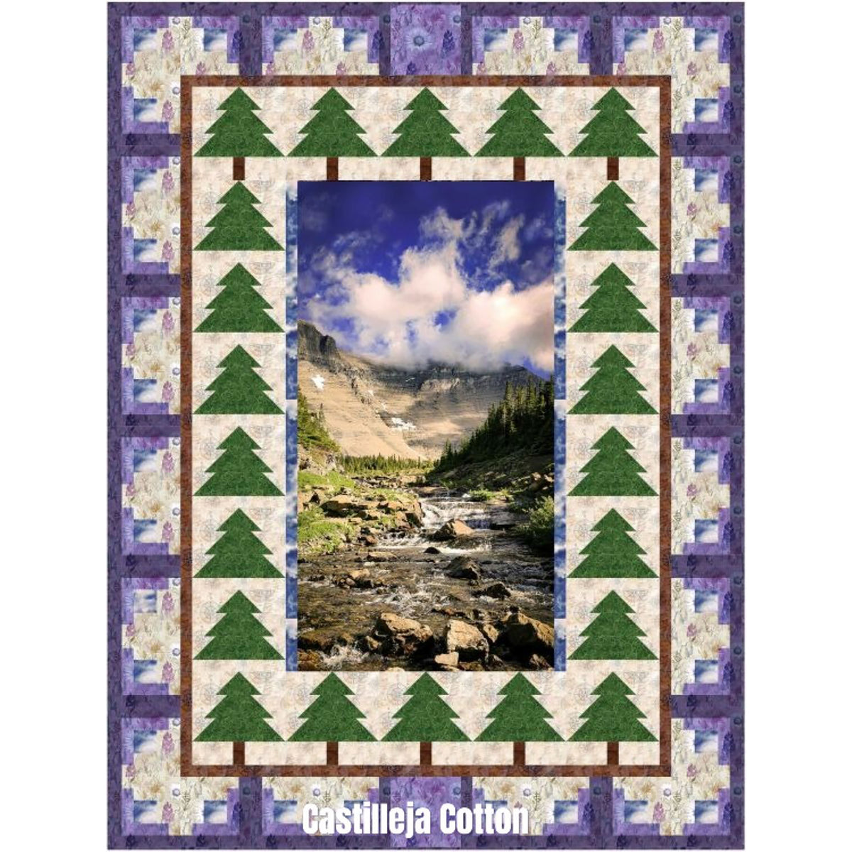 Rocky Stream Quilt Pattern CJC-57913 - Paper Pattern
