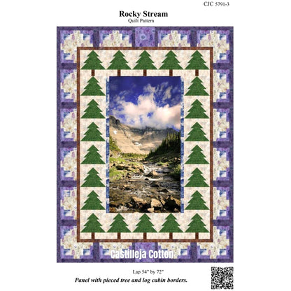 Rocky Stream Quilt Pattern CJC-57913 - Paper Pattern