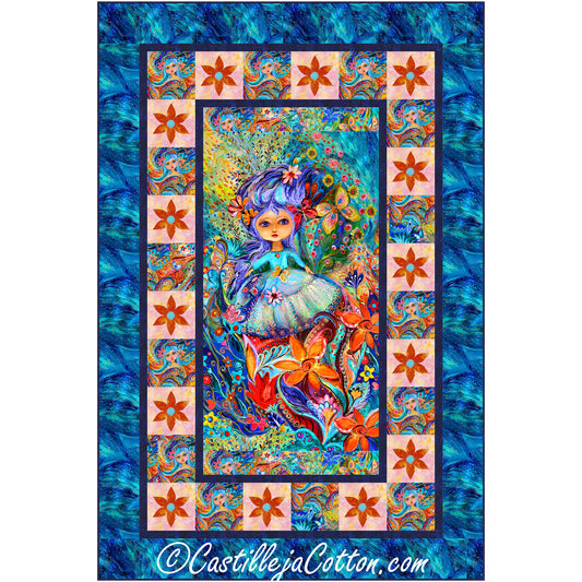 Flower Fairy Quilt Pattern CJC-58011 - Paper Pattern
