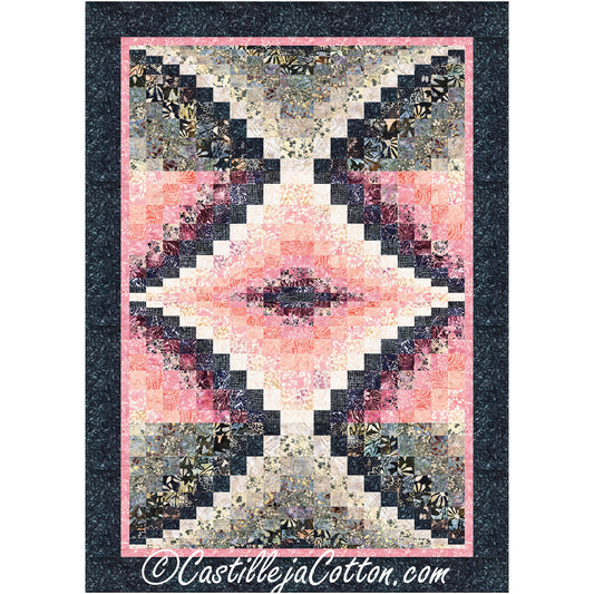 Center Diamond Quilt Pattern CJC-58041 - Paper Pattern