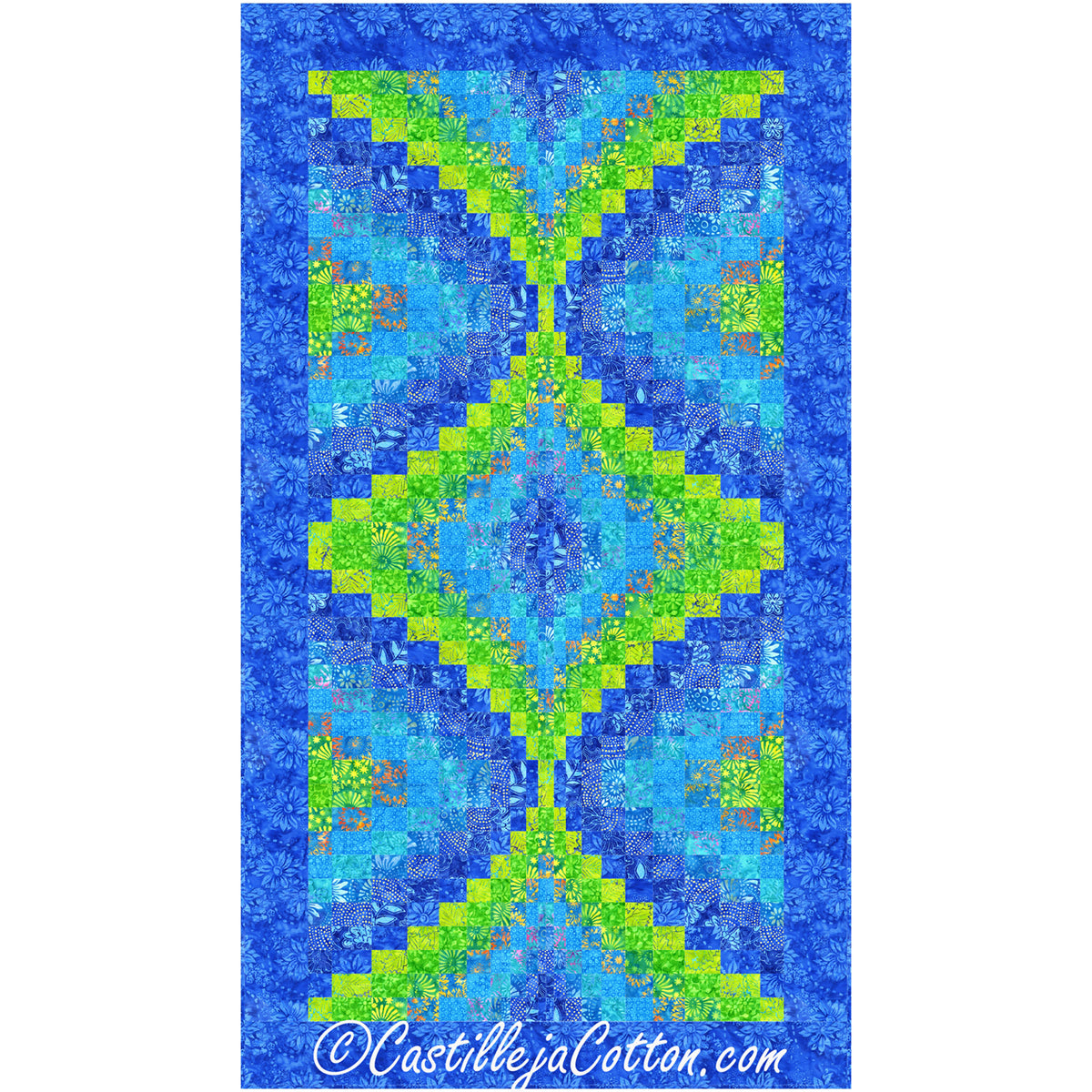 Brilliant Gem Quilt Pattern CJC-58051 - Paper Pattern