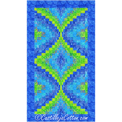 Brilliant Gem Quilt Pattern CJC-58051 - Paper Pattern