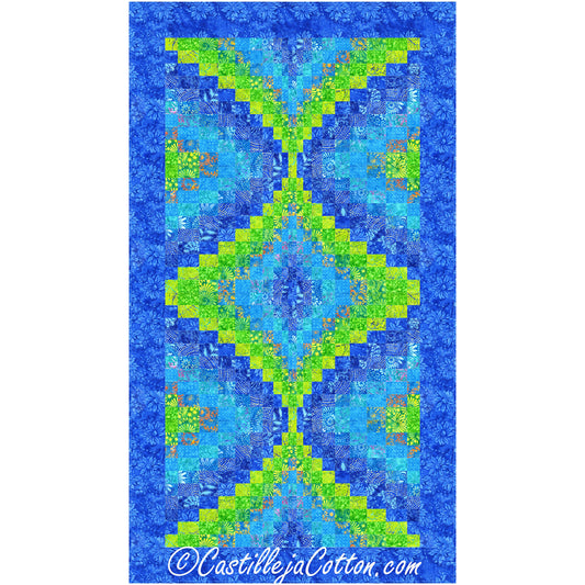 Brilliant Gem Quilt Pattern CJC-58051 - Paper Pattern