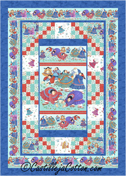 Berry Pickers Quilt Pattern CJC-58132 - Paper Pattern