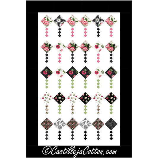 Nickel Kites Quilt CJC-58191e - Downloadable Pattern