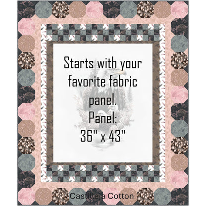 Eagle and Chicks Quilt Pattern CJC-58212w - Wholesale Product