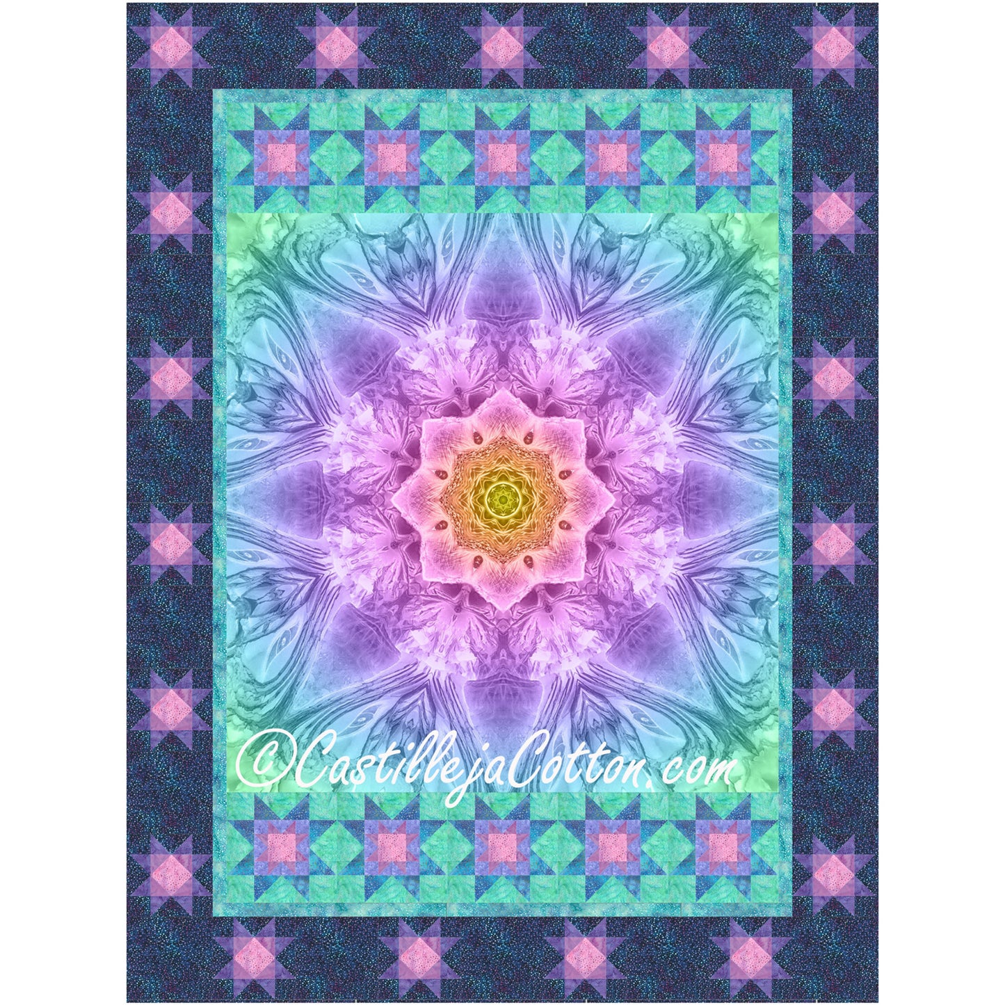 Opal Stars Quilt Pattern CJC-58241 - Paper Pattern