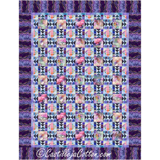 Luminous Geese Quilt Pattern CJC-58261 - Paper Pattern