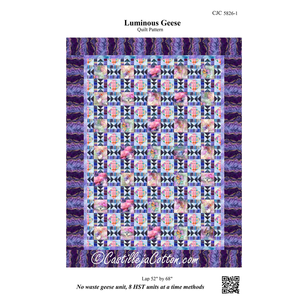 Luminous Geese Quilt Pattern CJC-58261 - Paper Pattern