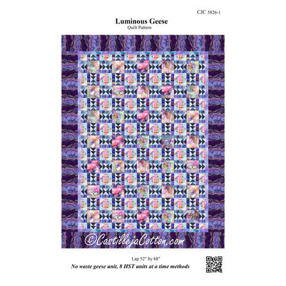 Luminous Geese Quilt Pattern CJC-58261 - Paper Pattern