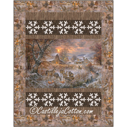 Deer at First Frost Quilt Pattern CJC-58321 - Paper Pattern