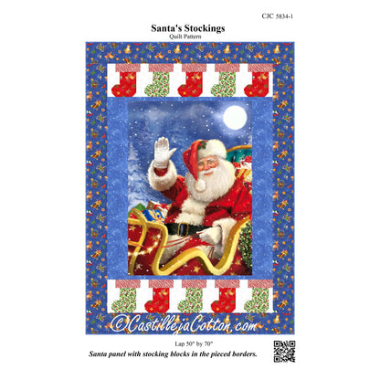 Santa's Stockings Quilt CJC-58341e - Downloadable Pattern