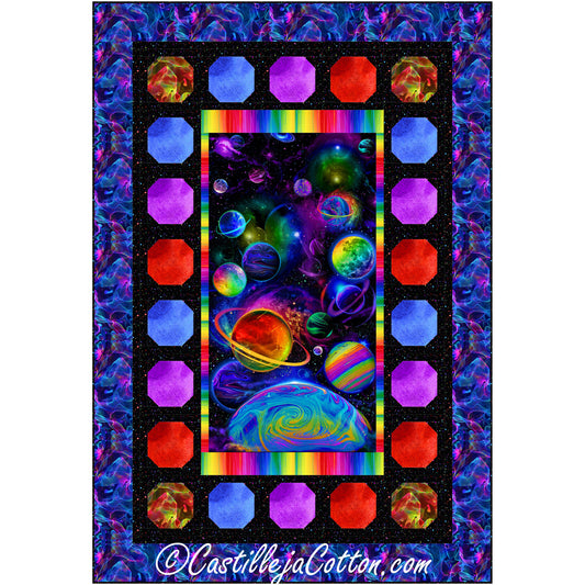 Outer Space Panel Quilt CJC-58391e - Downloadable Pattern