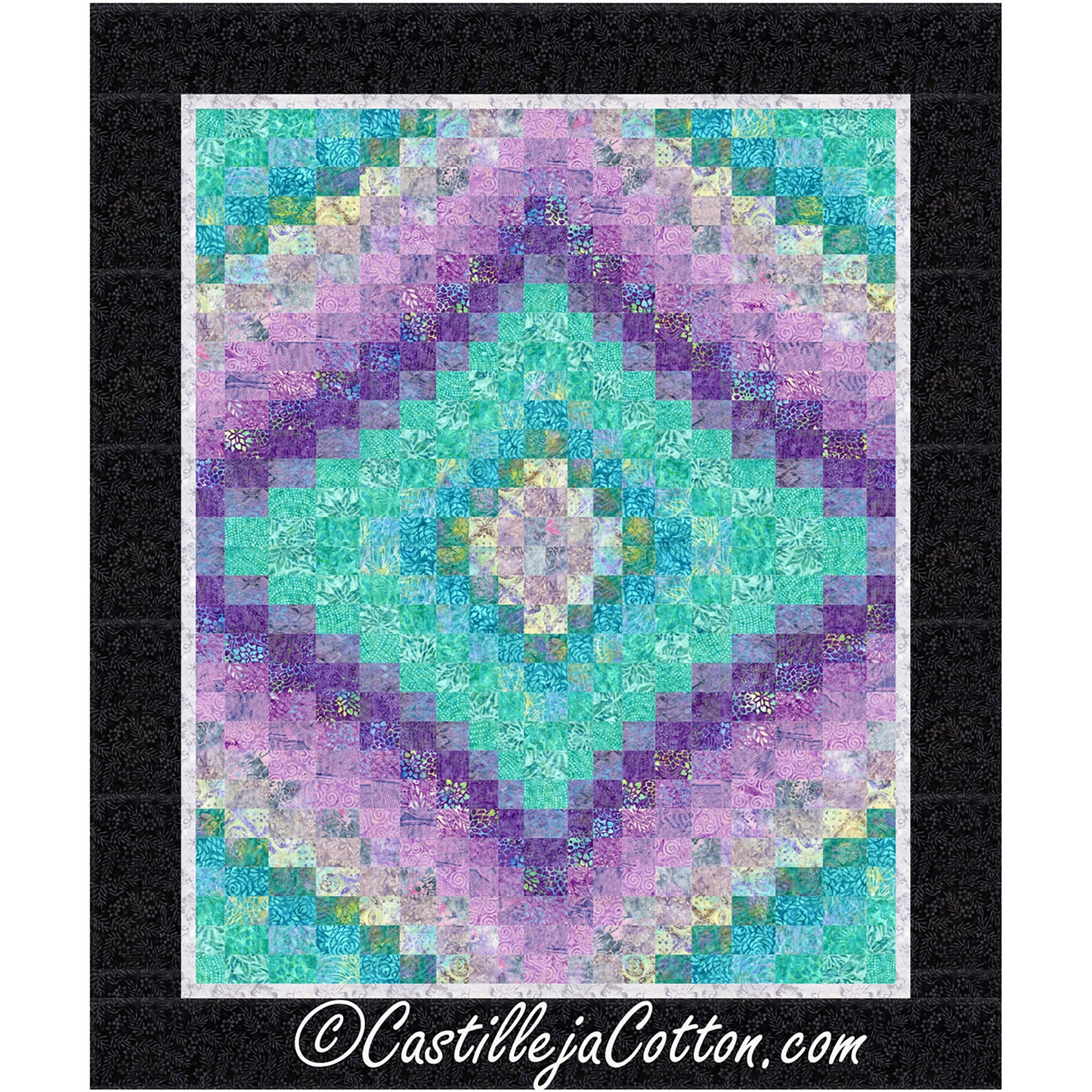 Mermaid Rhinestone Quilt Pattern CJC-58426w - Wholesale Product