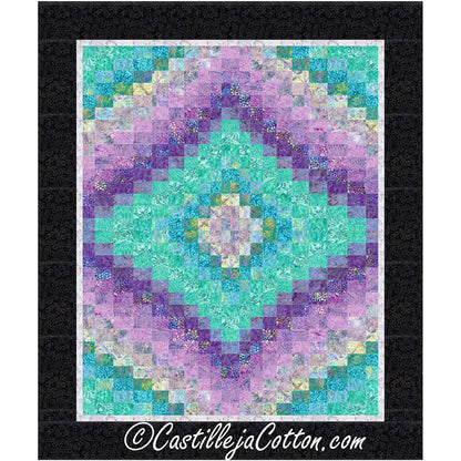 Mermaid Rhinestone Quilt Pattern CJC-58426w - Wholesale Product