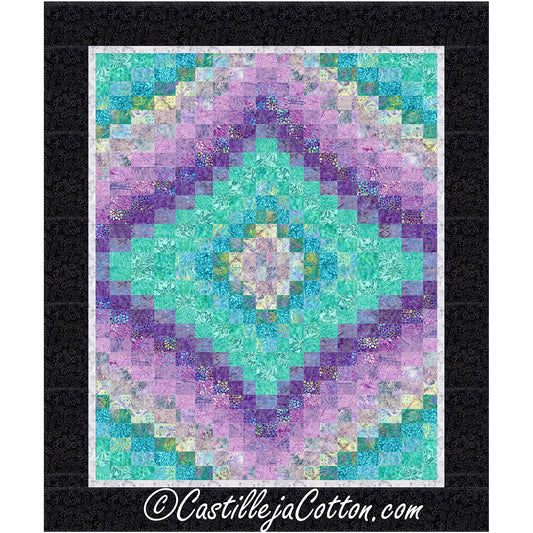 Mermaid Rhinestone Quilt CJC-58426e - Downloadable Pattern